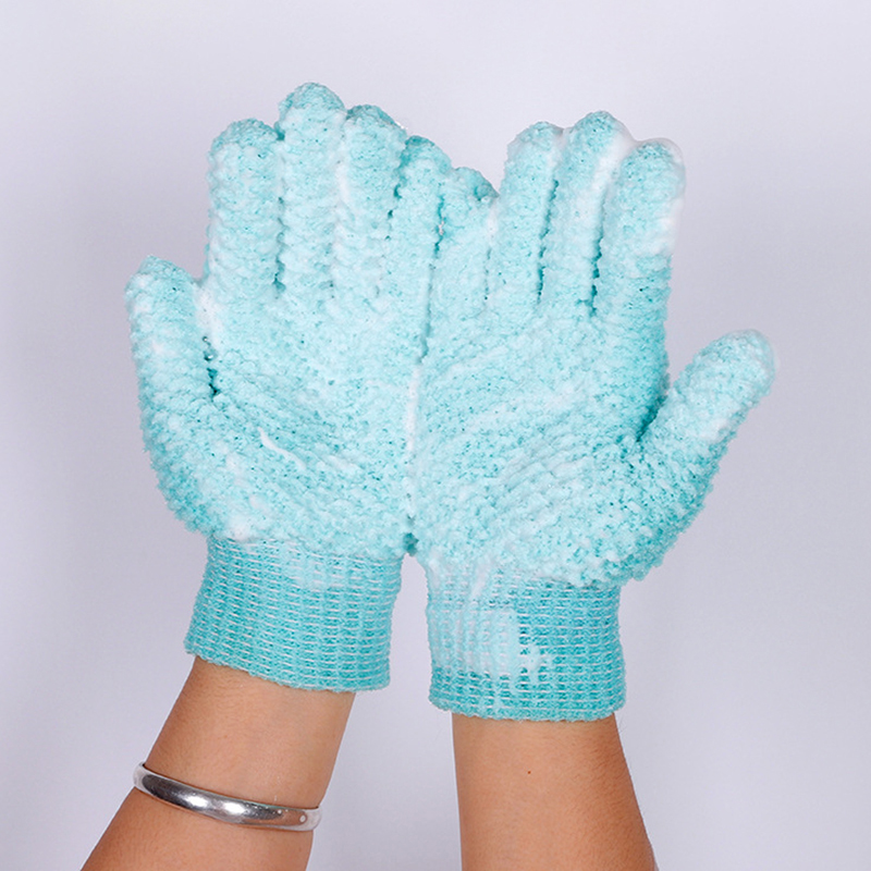 2PCS Exfoliating Bath Gloves S - Men'S Accessories Types ulasan dan harga