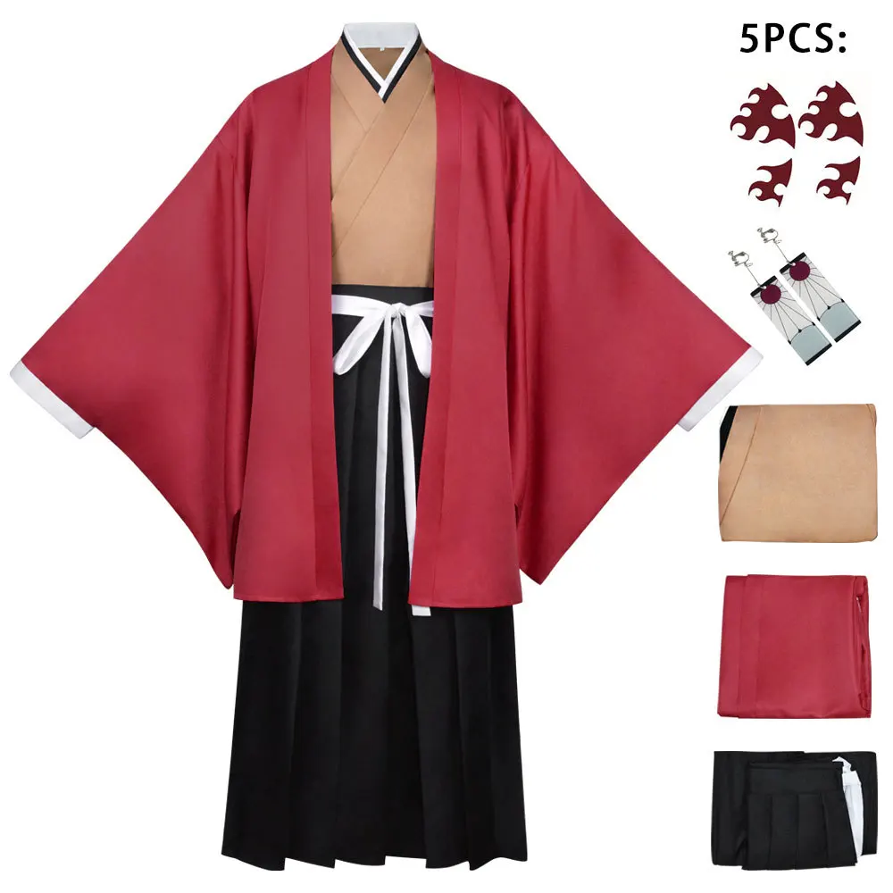 Anime Kimono Cosplay Full Set  - Men'S Kimono Accessories ulasan dan harga