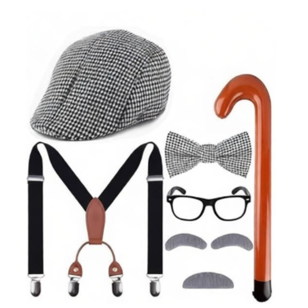 100 Day of School Costume Old  - Men'S Accessories In The 1920S ulasan dan harga